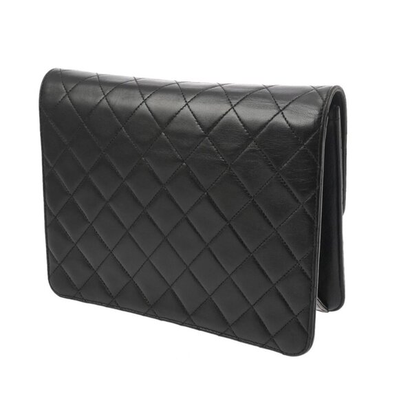 CHANEL Matrasse Push Lock ChainShoulder Black/Noir shoulder bag - Picture 9 of 12